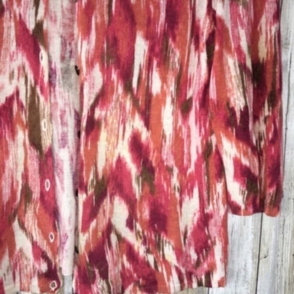 J. Jill Paint Swatch Cardigan - Picture 4 of 4